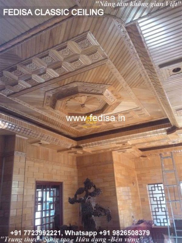 Classic Pop False Ceiling Classical Design Ceiling For Living Room