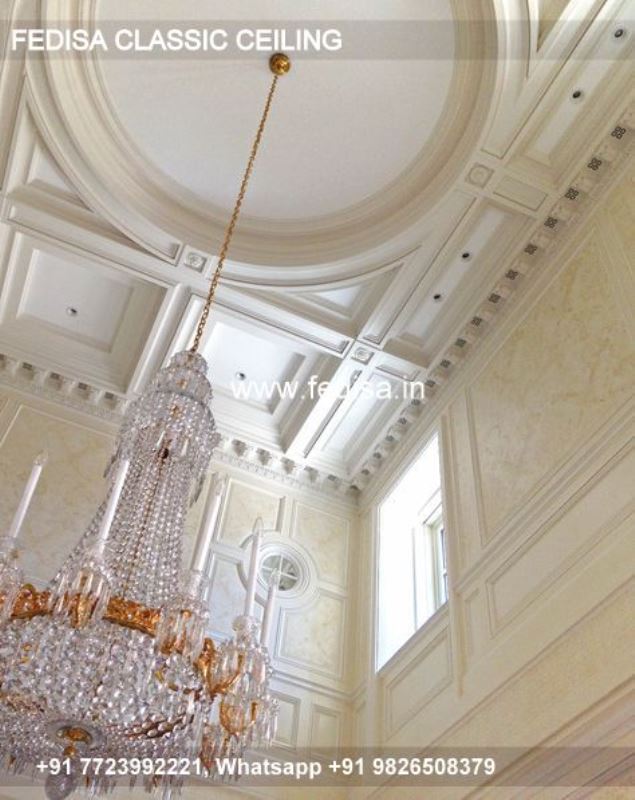 Luxury Pop Color Design Classic Ceiling Design Hall 2021