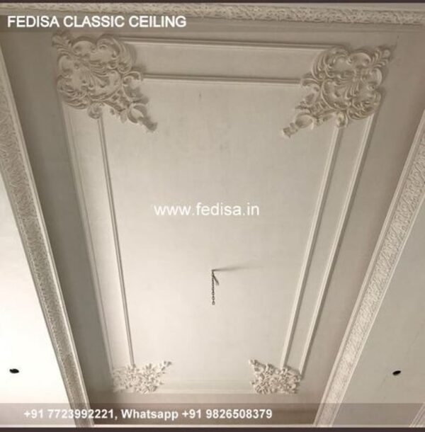Classic Gypsum Designs Classical Washroom Ceiling Design 2021