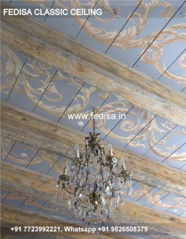 Classical Modern Simple Pop Design Luxury Master Bed Room False Ceiling Design