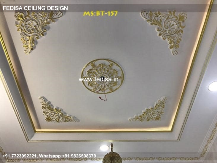 Classic Pop Flower Design Classical Bathroom Ceiling Design Ideas