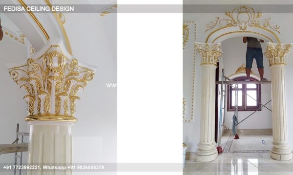 Classical Pop Ke Design Luxury Ceiling Fan Color Design