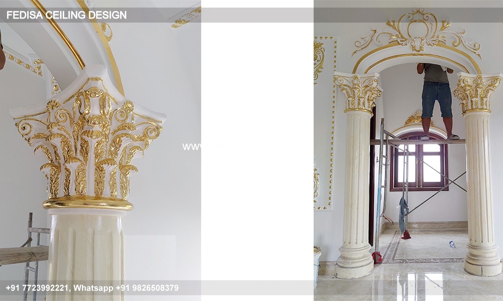 Classical Pop Ke Design Luxury Ceiling Fan Color Design