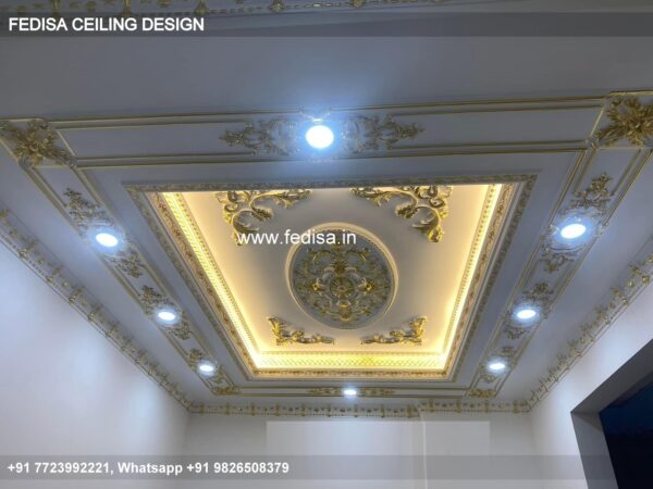 Classic Bedroom Pop Design 2028 Classical Wooden False Ceiling Design For Hall