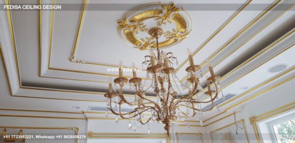 Luxury Simple False Ceiling Design Classic Molding Design Pop