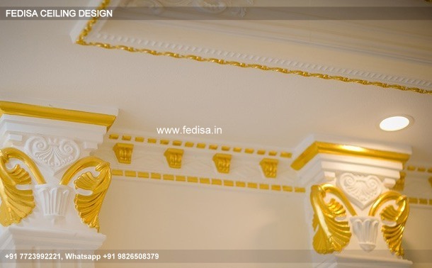 Luxury Gypsum Board Design Classic Simple Pop Design For Kitchen