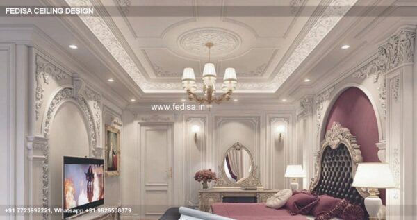 Classic Bedroom False Ceiling Classical Pvc False Ceiling Design Price