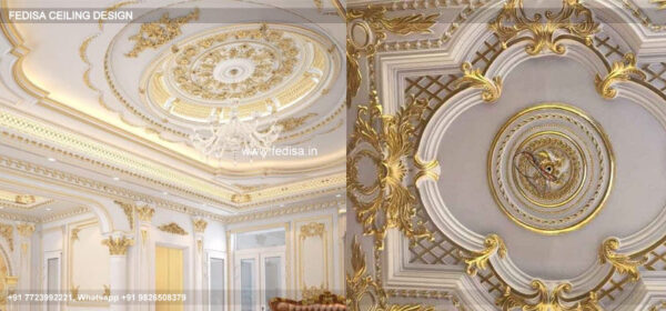 Classic Latest Ceiling Design For Bedroom Classical Gypsum Simple Design