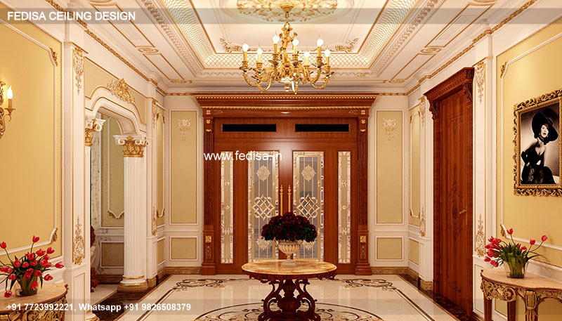 Classic False Ceiling Near Me Classical Unique Pop Design For Hall