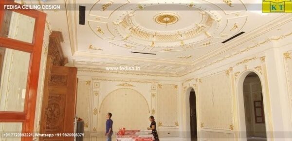 Luxury Pop Wall Design Classic Decorating Ideas For Living Room With Ceiling Beams