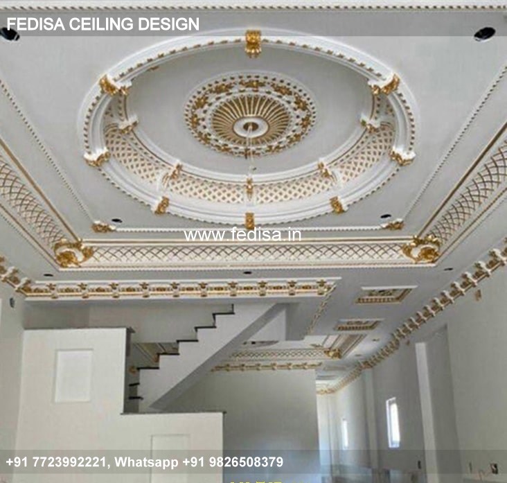 Classic New Pop Design Classical Gypsum Ceiling Design For Shop