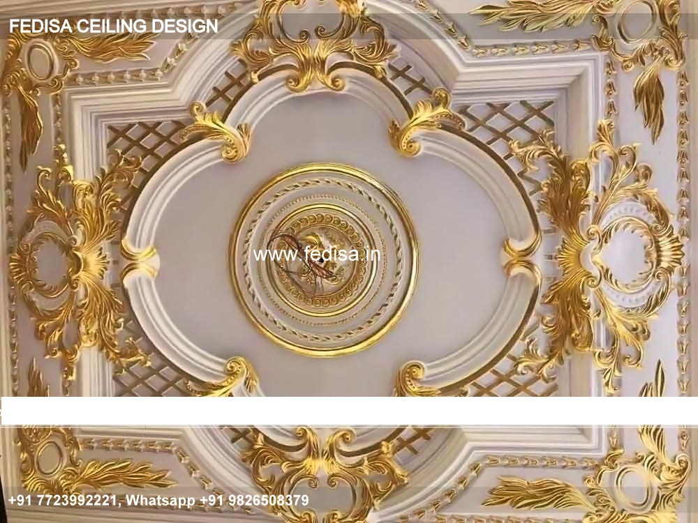 Classical Ceiling Pop Luxury Simple Design False Ceiling