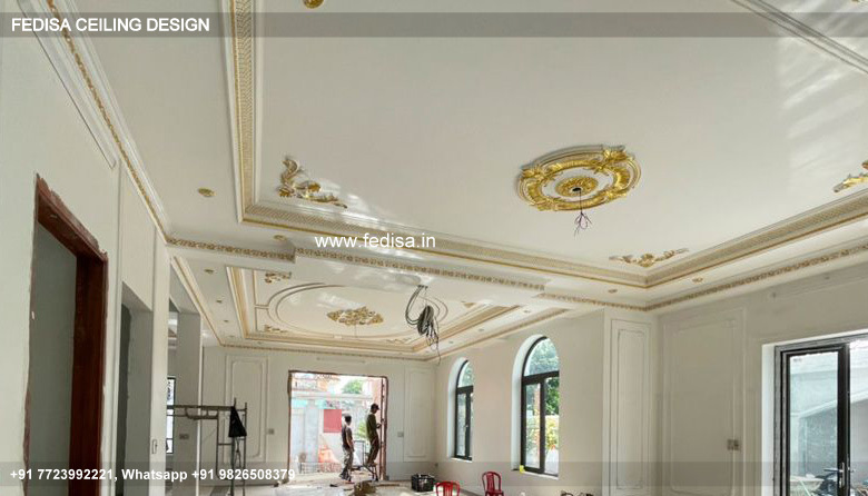 Classical Modern Pop Plus Minus Design 2028 Luxury Low Ceiling Living Room Ideas