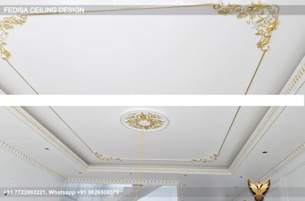 Luxury Forsling Design Room Classic False Ceiling Groove Design