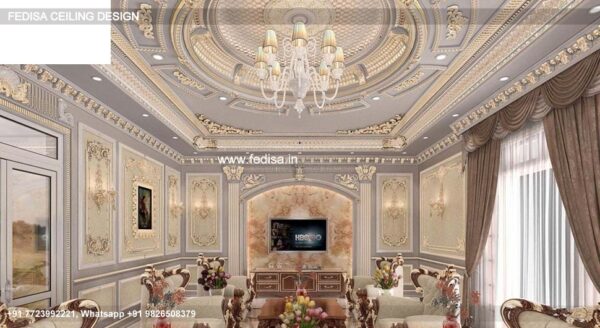 Luxury False Ceiling Design For Bedroom Classic Pop Board Design