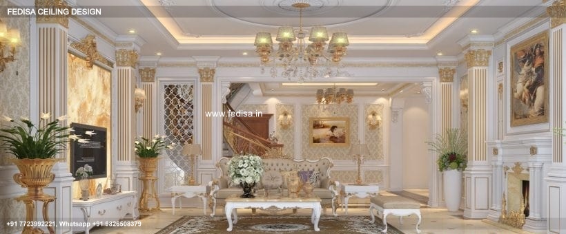 Luxury False Ceiling Design For Hall Classic Wall Ceiling Design Simple