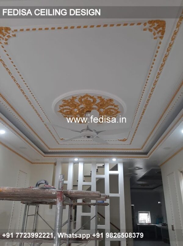 Classical Pop Fall Ceiling Design Luxury Pop Design For Puja Room