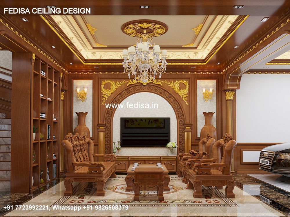 Luxury False Ceiling For Hall Classic Ceiling Design For Drawing Room 2021