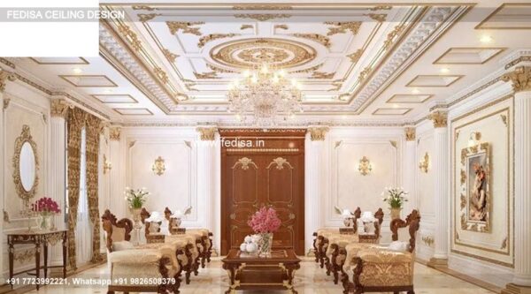 Luxury Bathroom False Ceiling Classic Saint Gobain Ceiling Designs