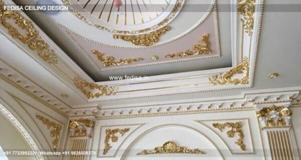 Classical Kitchen Pop Design Luxury Ceiling Circle Design