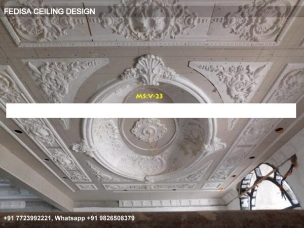 Luxury Pop Plus Minus Latest Design 2029 Classic Bedroom Ceiling Paint Design