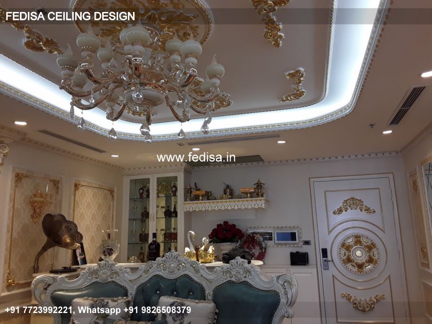 Classic False Ceiling For Bedroom Classical S Type Pop Design