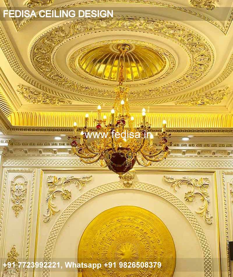 Classical Forsling Design Room Luxury Thermocol False Ceiling Design