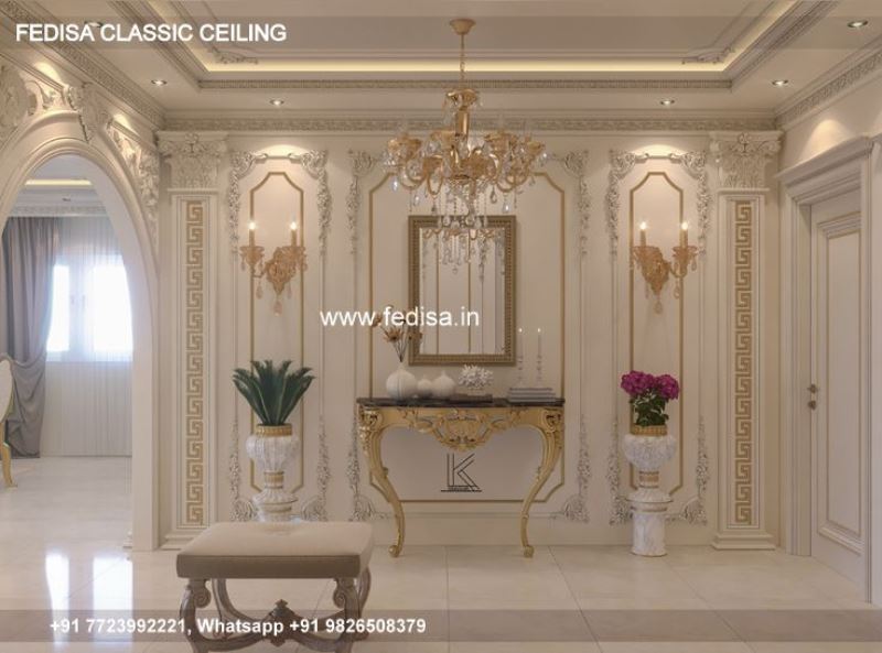 Luxury Pop Design For Living Room Classic Roof Pop Design For Home