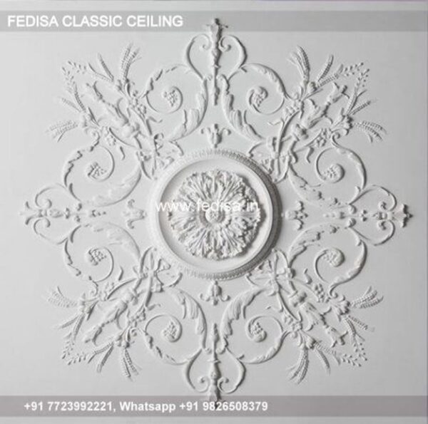Classical Four Ceiling Design Luxury Pakistani Ceiling Design