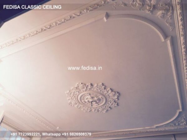 Classic Gypsum False Ceiling Design Classical False Ceiling Shape Design