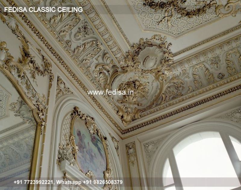 Classical Saint Gobain False Ceiling Luxury Heavy False Ceiling Design