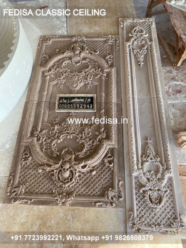 Luxury Pop Design Simple Classic Flower Design Ceiling