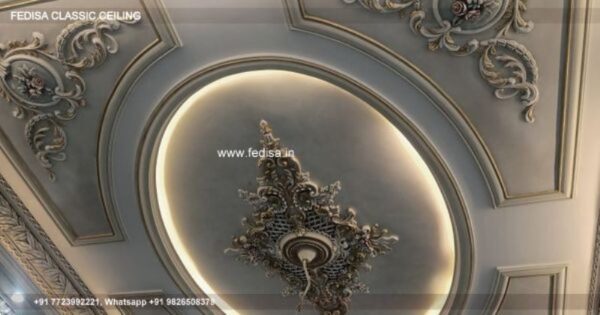Classical Best Pop Design Luxury Minus Plus False Ceiling
