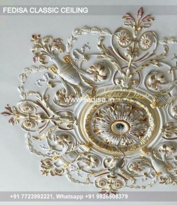 Luxury Simple Pop Design New Classic Top Fall Ceiling Design
