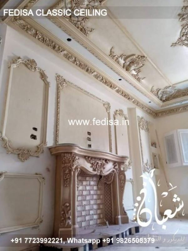 Classic House Pop Design Classical Plywood Ceiling Design Price