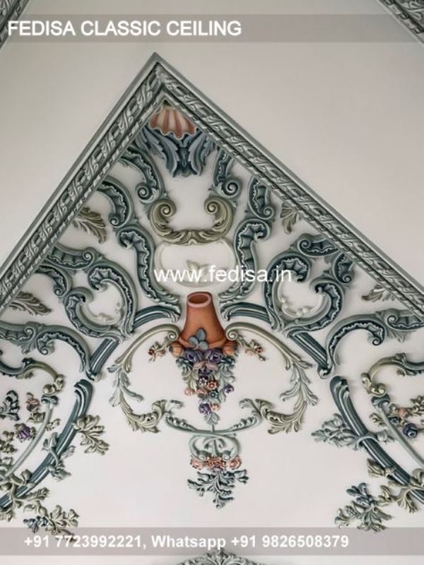 Classical Bedroom Pop Design 2030 Luxury False Ceiling Design For Rectangular Hall