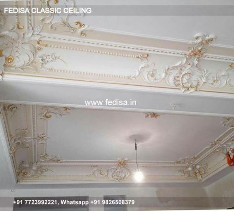 Classic New Ceiling Design Classical Pop Design In Square Shape