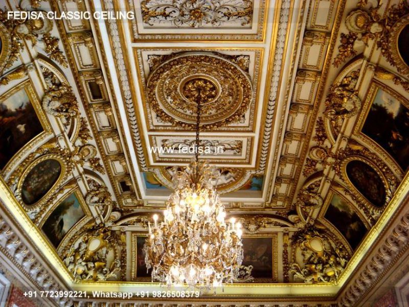 Classical Pop Design Latest Luxury Four Ceiling Ke Color