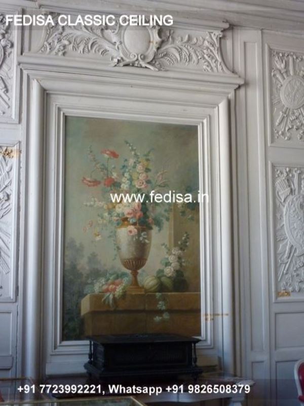 Classic Minus Plus Pop Design New 2031 Classical Thermocol False Ceiling