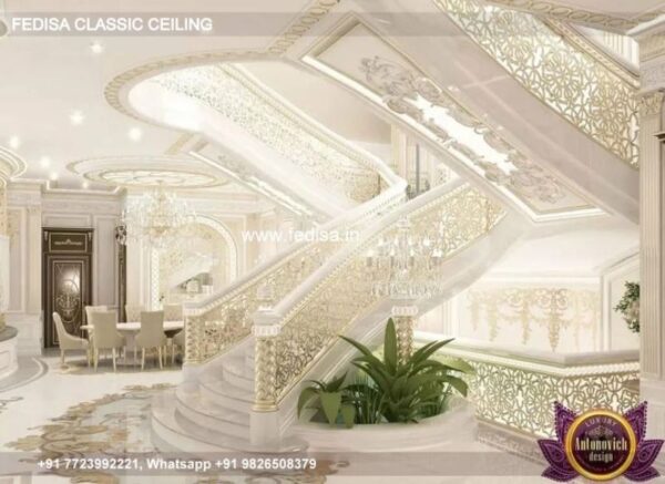 Classical Fall Ceiling Design For Hall With Two Fans Luxury Gypsum False Ceiling Cost