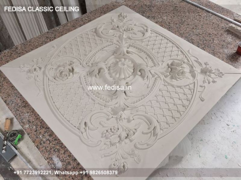 Luxury Down Ceiling Design For Bedroom Classic Plaster False Ceiling
