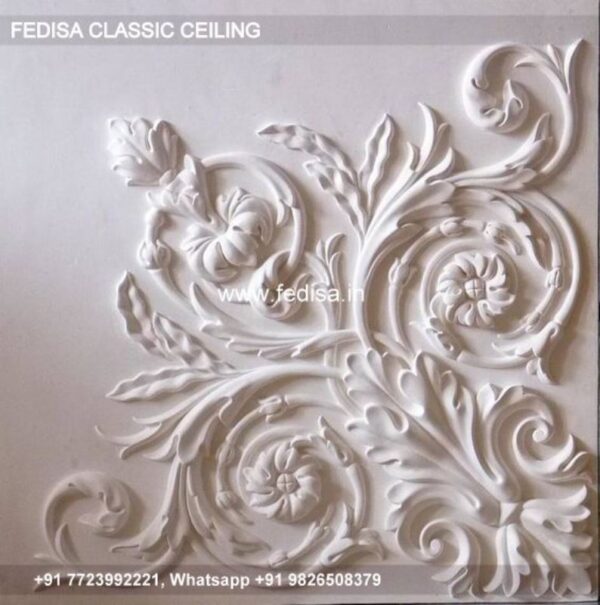 Classic Simple False Ceiling Classical Hall Fall Ceiling