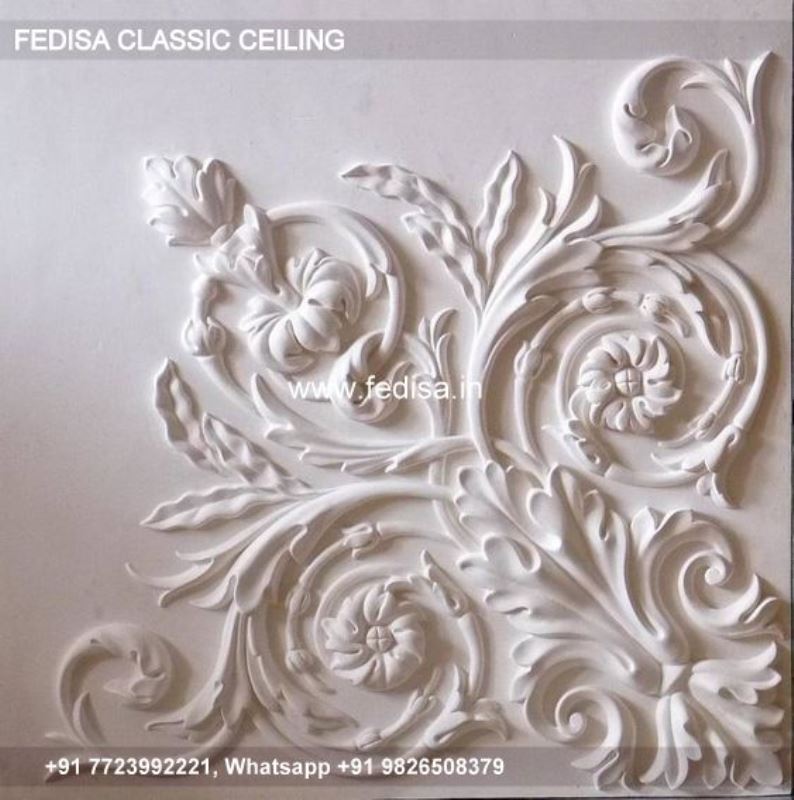 Classic Simple False Ceiling Classical Hall Fall Ceiling