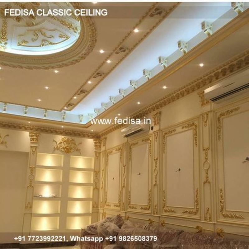 Classic Pop Design Classical Roof False Ceiling