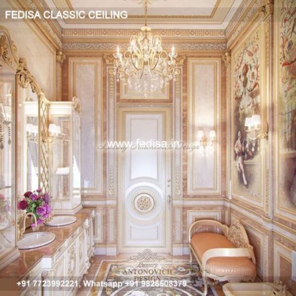Classical Pop Design For Bedroom Luxury Wooden False Ceiling Cost
