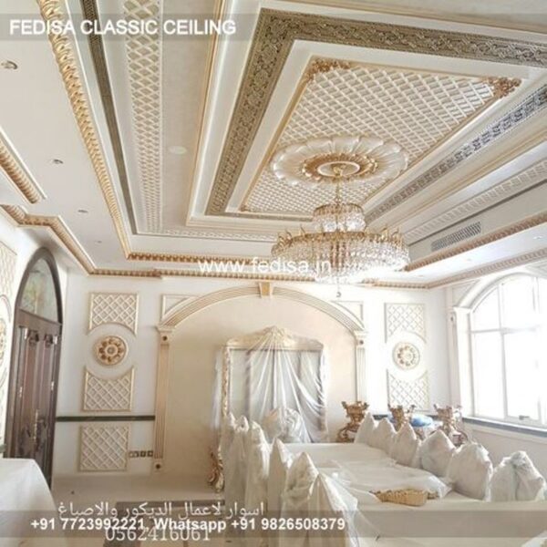 Luxury New Ceiling Design 2031 Classic Pop In Ceiling