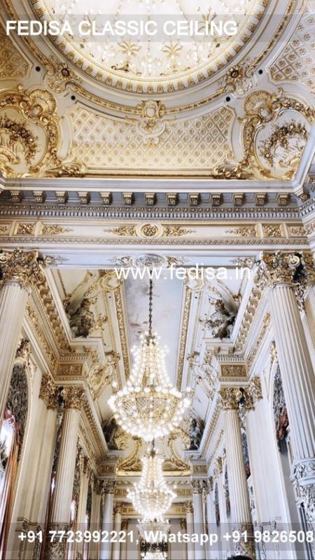 Luxury Latest False Ceiling Design Classic Cove False Ceiling