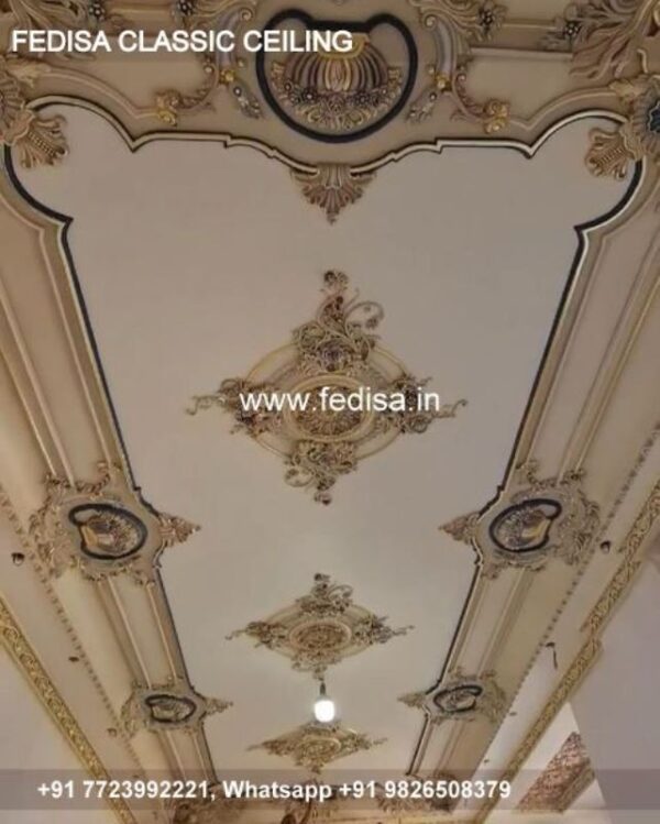 Classic Pop Plus Minus Latest Design 2031 Classical Cement False Ceiling
