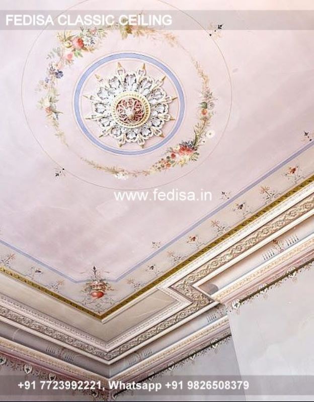 Classical For Ceiling Ke Design Luxury Round False Ceiling