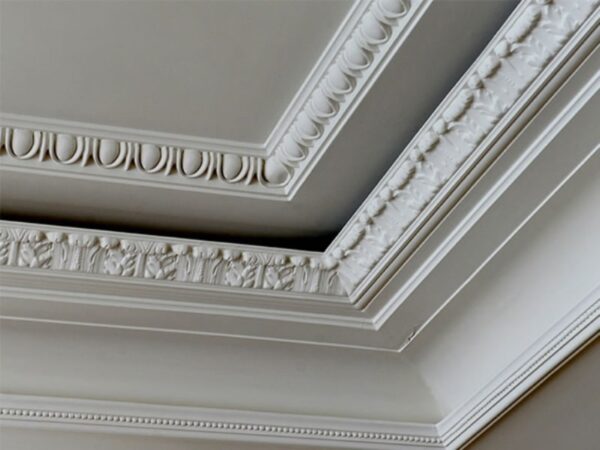 Classical Pop Fall Ceiling Design Luxury Swastik False Ceiling
